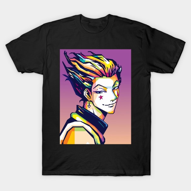 Hisoka wpap Hunter T-Shirt by Banten vector